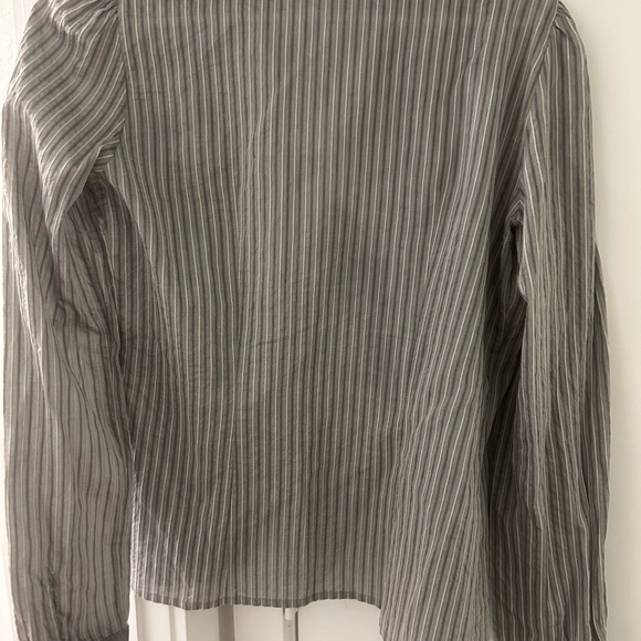 Gray Alberta Ferretti Top ASO Blair Waldorf on Gossip Girl Size 8 - Picture 12 of 16